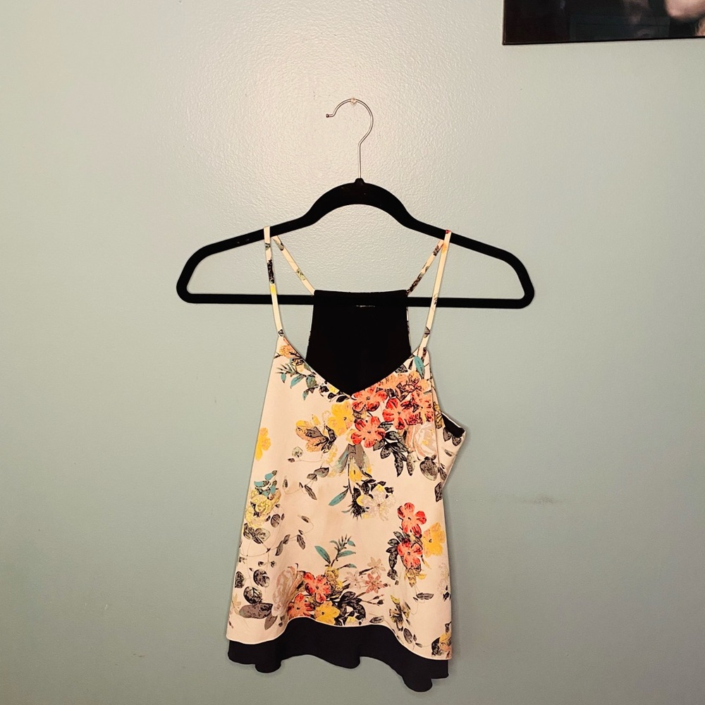 Floral tank top